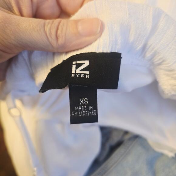 Iz Byer white gauze maxi dress size xs - Picture 5 of 6